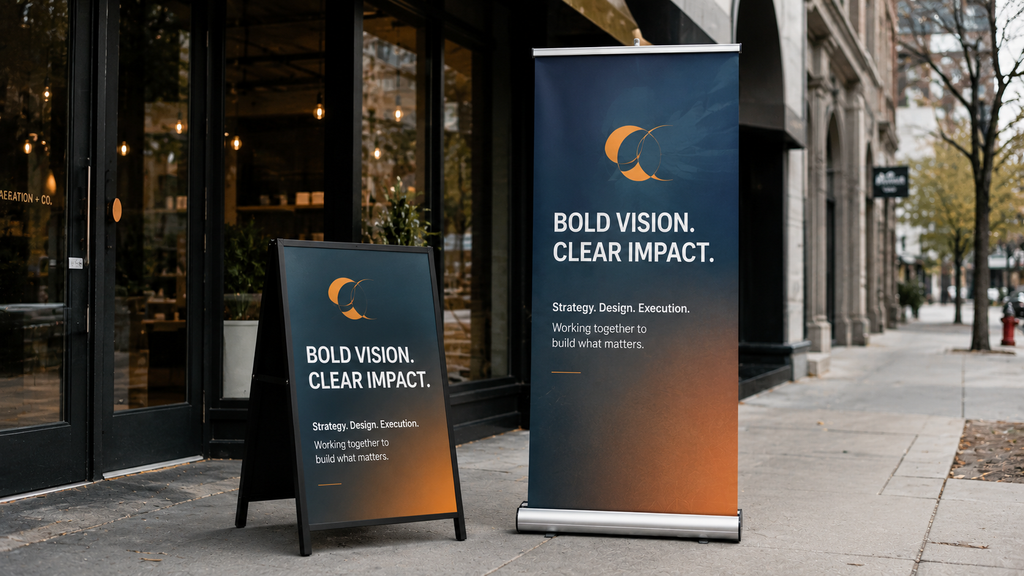 A-Frame vs. Retractable Banner: Which Sign Actually Gets You More Customers?
