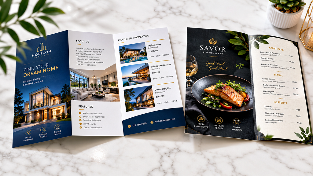 Brochure Printing in Vancouver: Tri-Fold, Bi-Fold & Custom — A Complete Guide