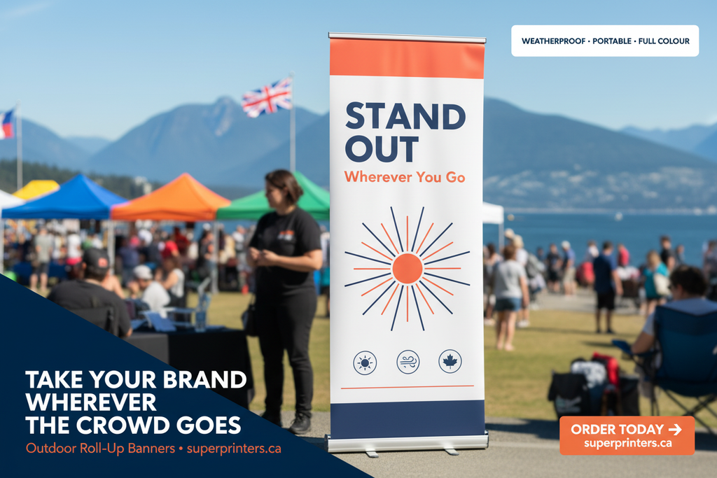 Roll-Up Banners in Vancouver: Your Complete Guide to Getting Them Right